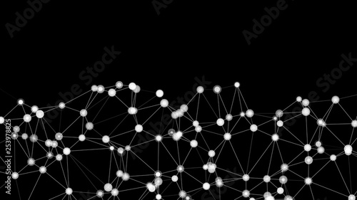 Triangle shapes chaos vector abstract layout