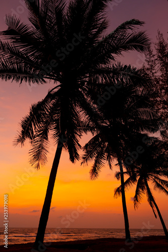 Sunset At Miami