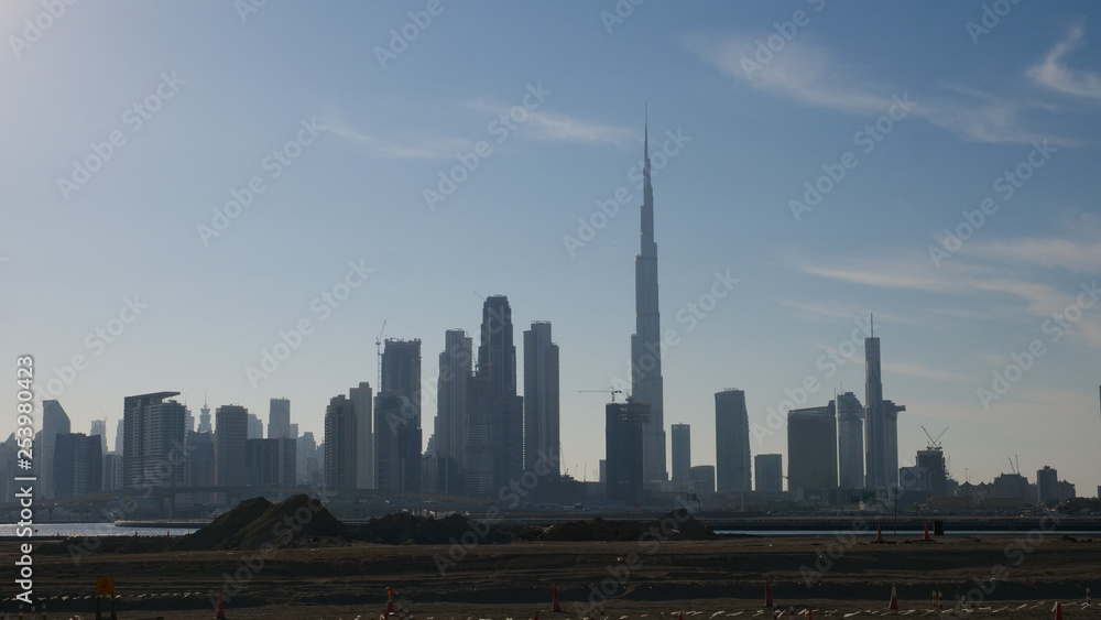 Dubai City panorama