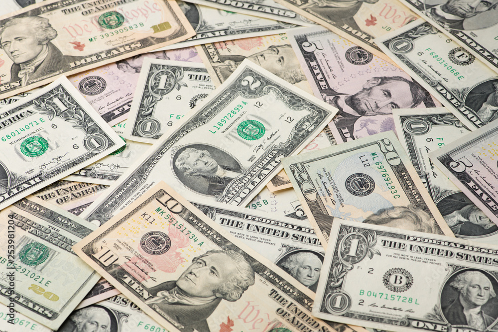 Background with money american dollar bills Background with money american dollar bills