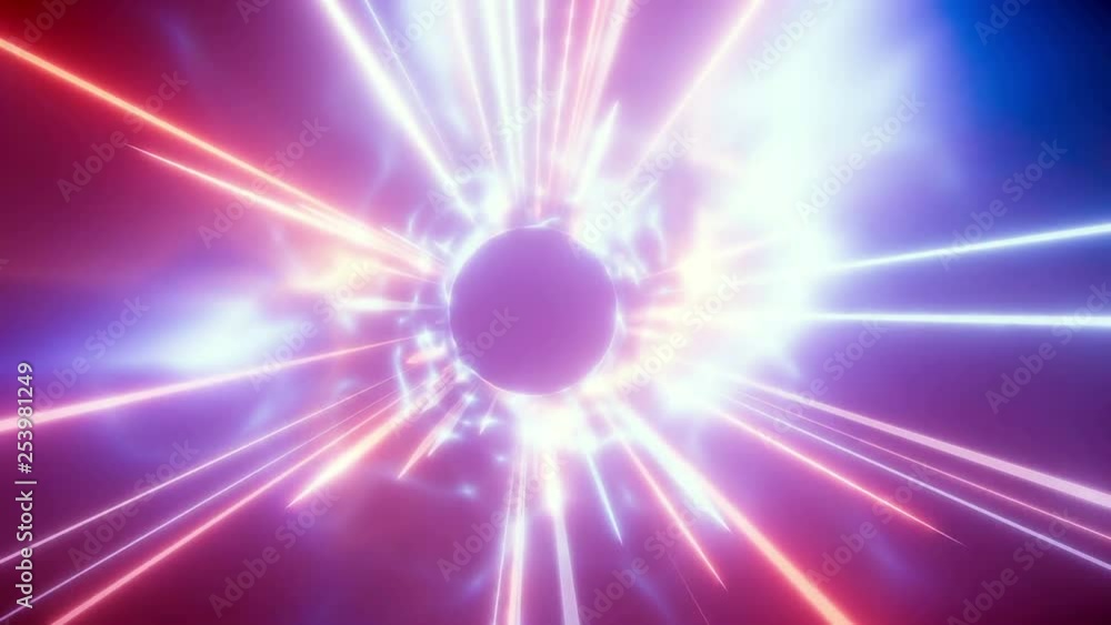 Travel in space and time at the speed of light. High-energy visualization of flight through hyperspace. Looped Travel in space and time at the speed of light. High-energy visualization of flight through hyperspace. Looped