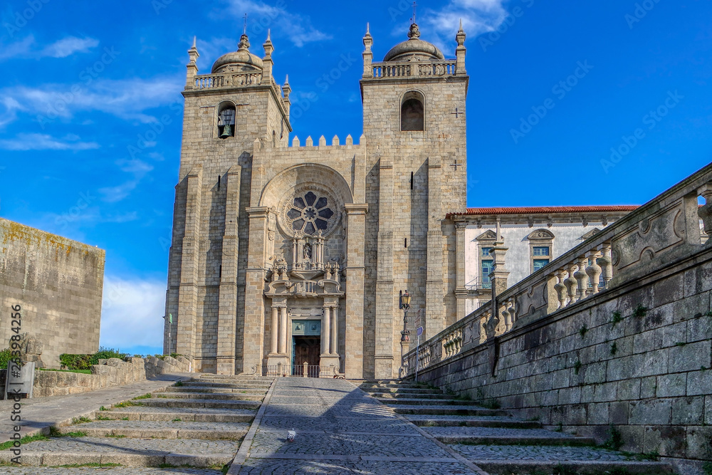 Porto Cathedral or Se Catedral do Porto, Roman Catholic church, Porto, Portugal