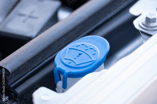 Windshield washer fluid reservoir cap