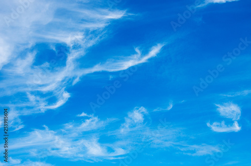 blue sky background with white clouds