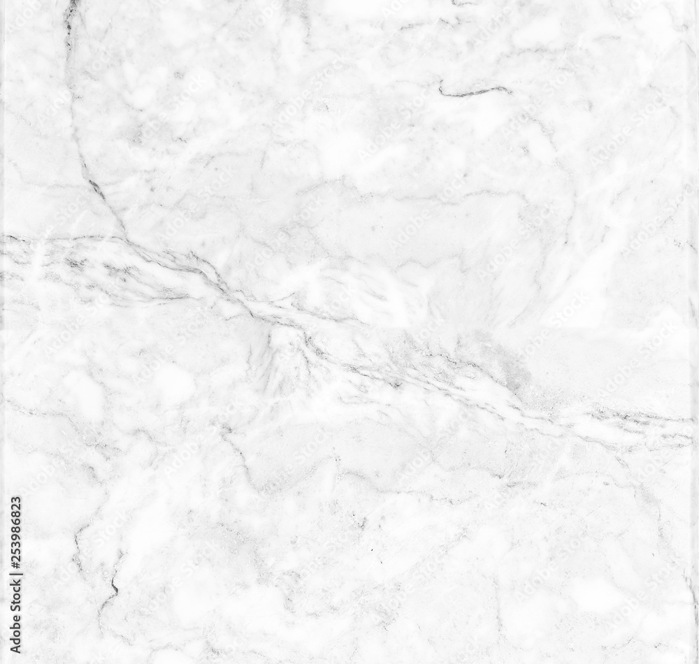 Fototapeta premium Abstract background from white marble texture wall. Luxury backdrop.