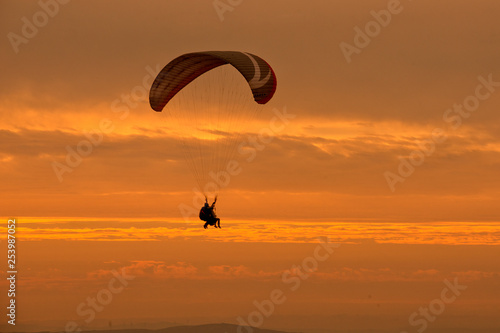  image of a person doing paragliding