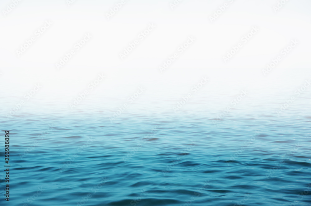 Fototapeta Niebieskie tło wody morskiej