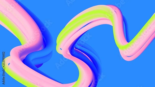 Abstract wavy colorful background with fluid shape. Trendy liquid vector illustration for cards, covers, wallpapers, banners.