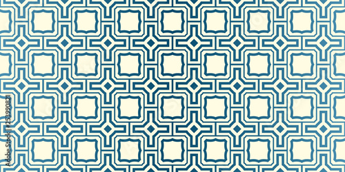 Vector Seamless Traditional Geometric Patterns In Pastel Colors. Endless Texture Can Be Used For Paper Or Scrapbooking. Blue oatmilk color