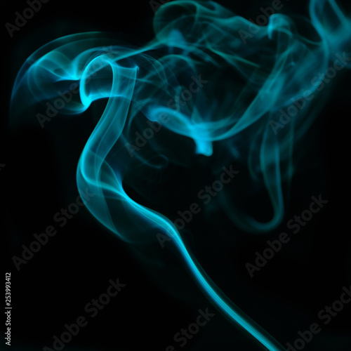 Ghosty smoke abstract