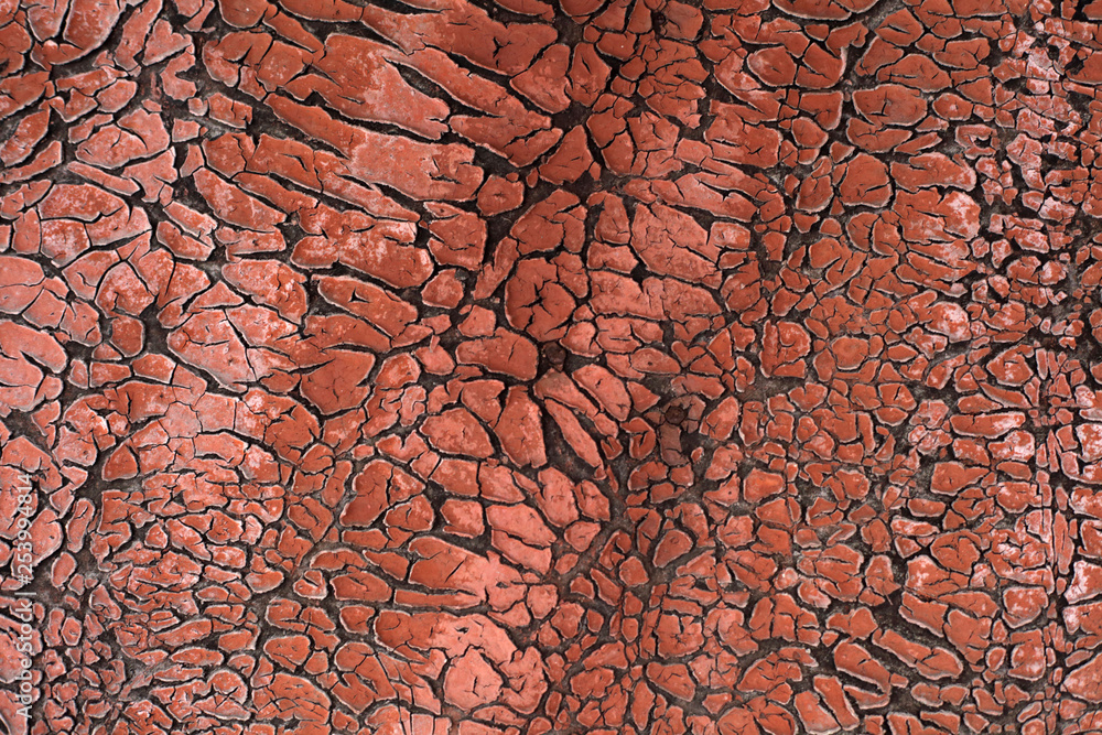 Parched paint texture background Parched paint texture background