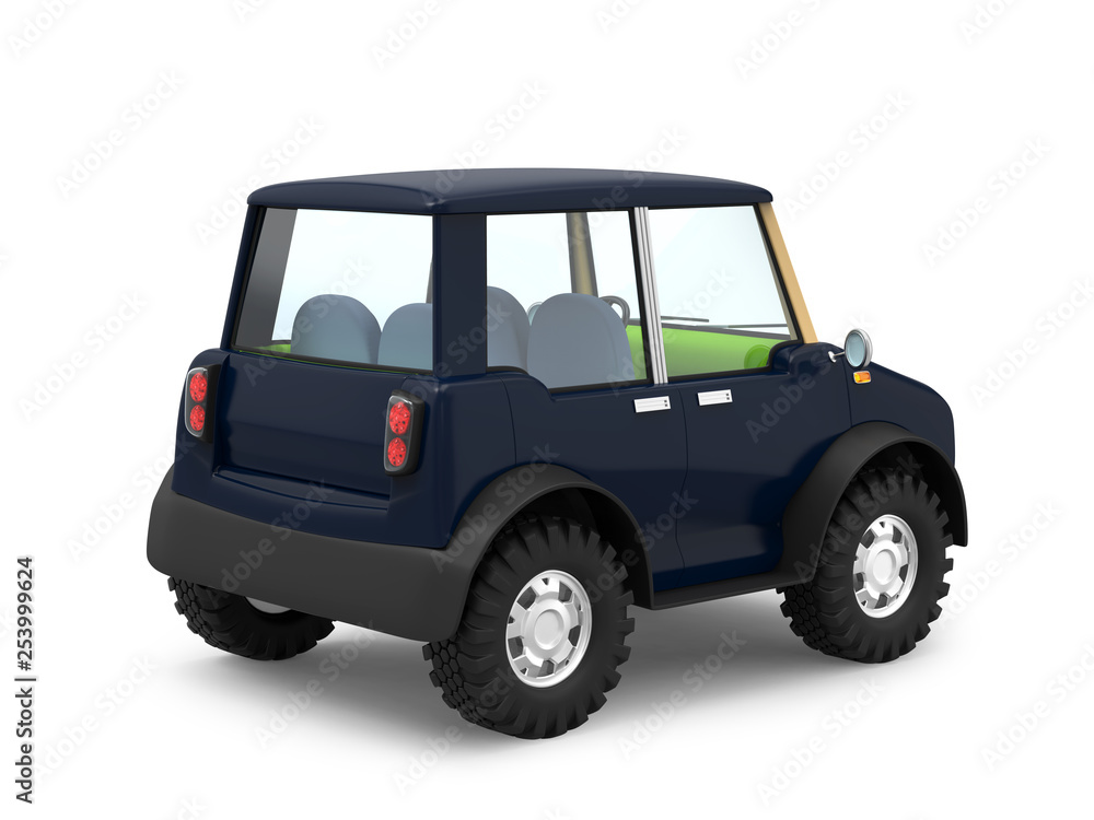 SUV small modern back SUV small modern back