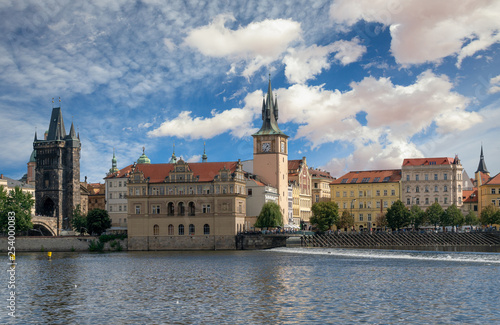 Smetana's Museum and Old Town Water Tower, Prague, Czech Republic