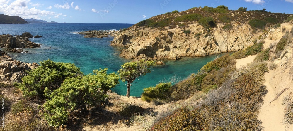 Bay on Corsica France