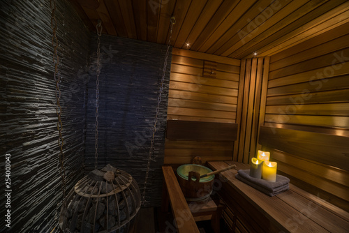Modern Sauna Interior