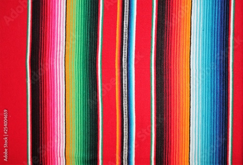 cinco de mayo Mexican blanket Mexico poncho serape fiesta traditional poncho background Mexican stripes copy space blanket minimal simple cinco de mayo serape pattern background  -  stock photo photo