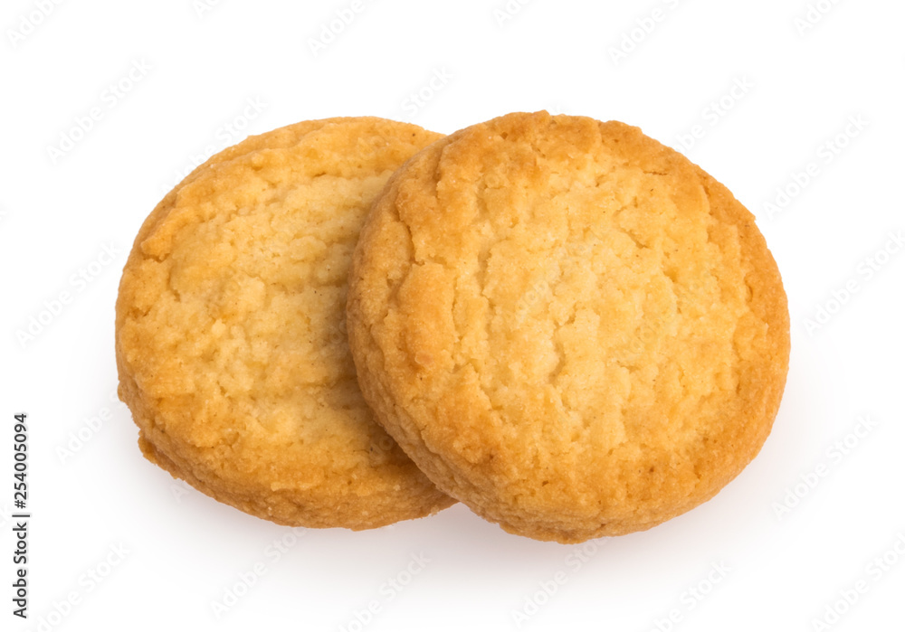 Cookies isolated on white background Cookies isolated on white background