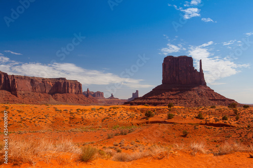 Monument Valley in the Navajo Tribal Park  USA