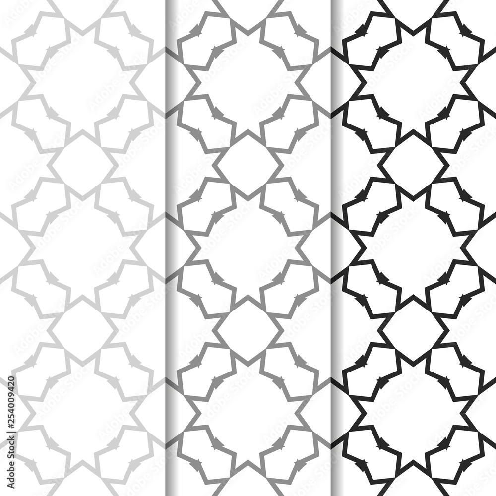 Naklejka premium seamless geometric abstract pattern