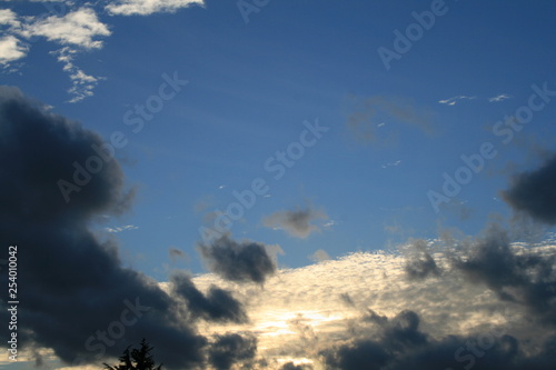 dramatic sky with clouds © Olugbenga