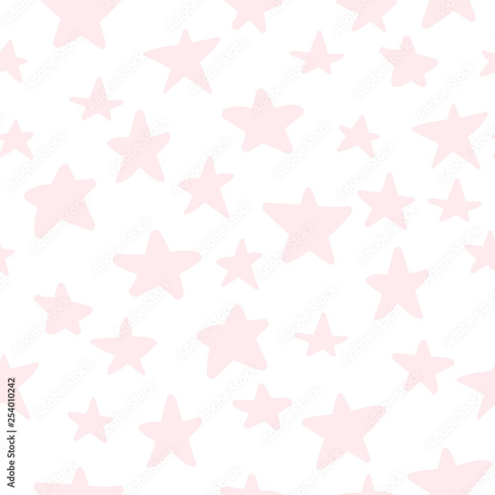 Seamless sweet pink and white background Vector Image