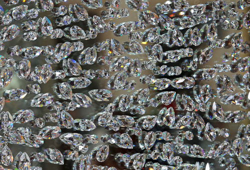 background of many diamonds symbol of luxury © ChiccoDodiFC