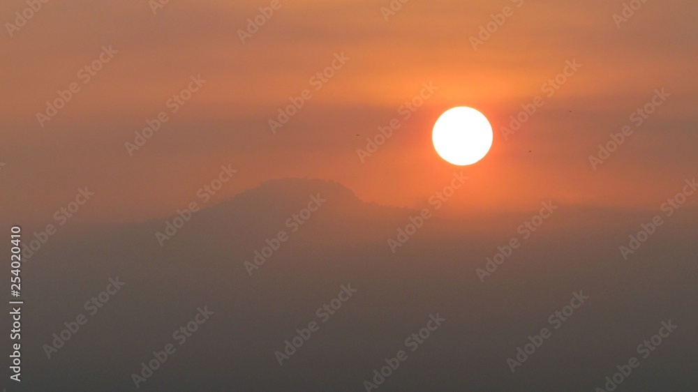 por do sol serra de Santos - São Paulo - Brasil por do sol serra de Santos - São Paulo - Brasil