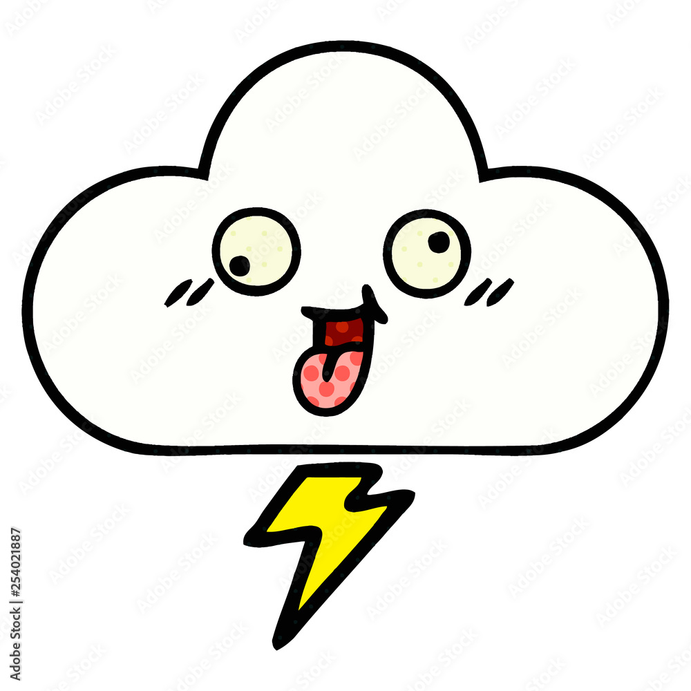 comic book style cartoon storm cloud comic book style cartoon storm cloud
