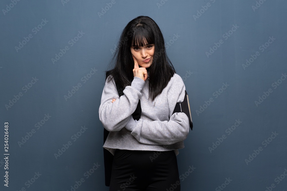 Young sport woman Looking front Young sport woman Looking front