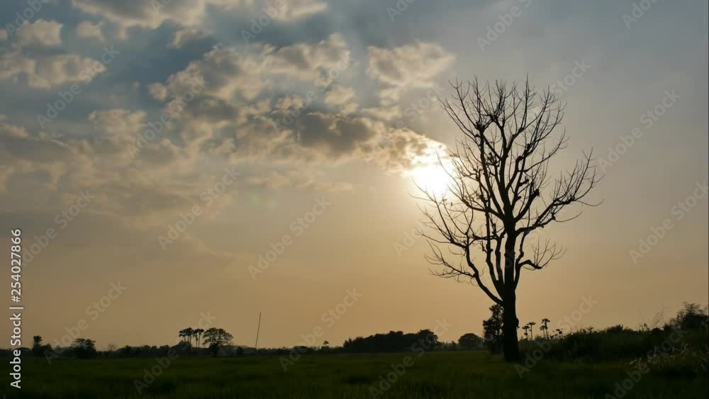 Time Lapse of Sunset with Colorful dramatic sky Time Lapse of Sunset with Colorful dramatic sky