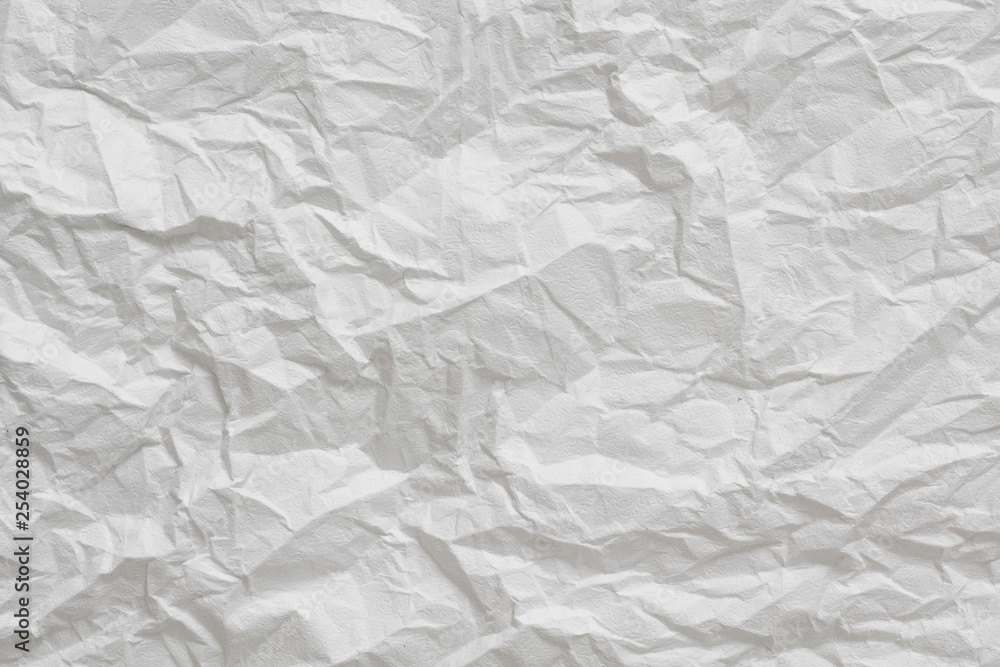 White creased paper background texture