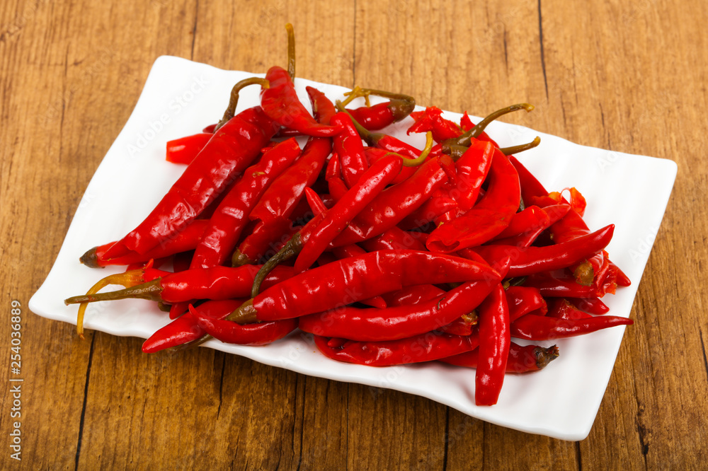 Pickled chili pepper Pickled chili pepper