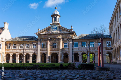 Stunning Courtyards at Emmanuel College in Cambridge 