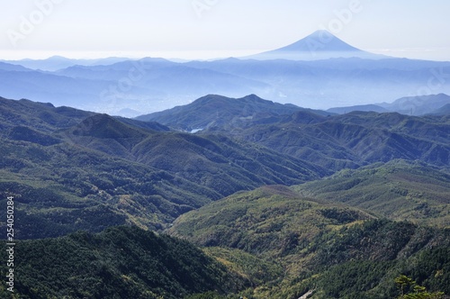 金峰山から富士山遠望 © Green Cap 55