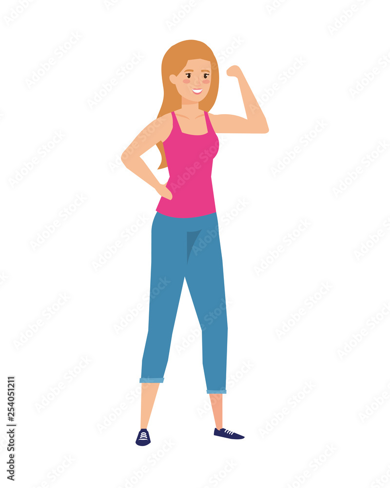 strong woman arm signal strong woman arm signal
