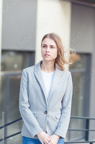 Portrait of beautiful smiling blonde young woman Free Download Portrait of beautiful smiling blonde young woman - GFXLoad