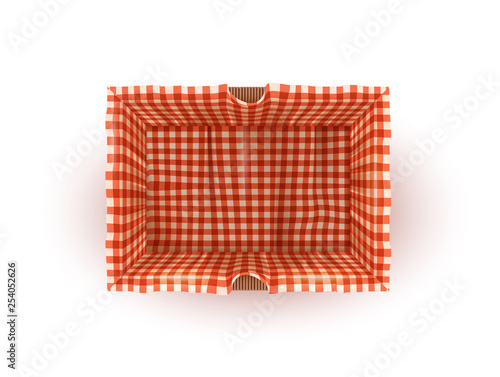 Realistic Picnic Basket