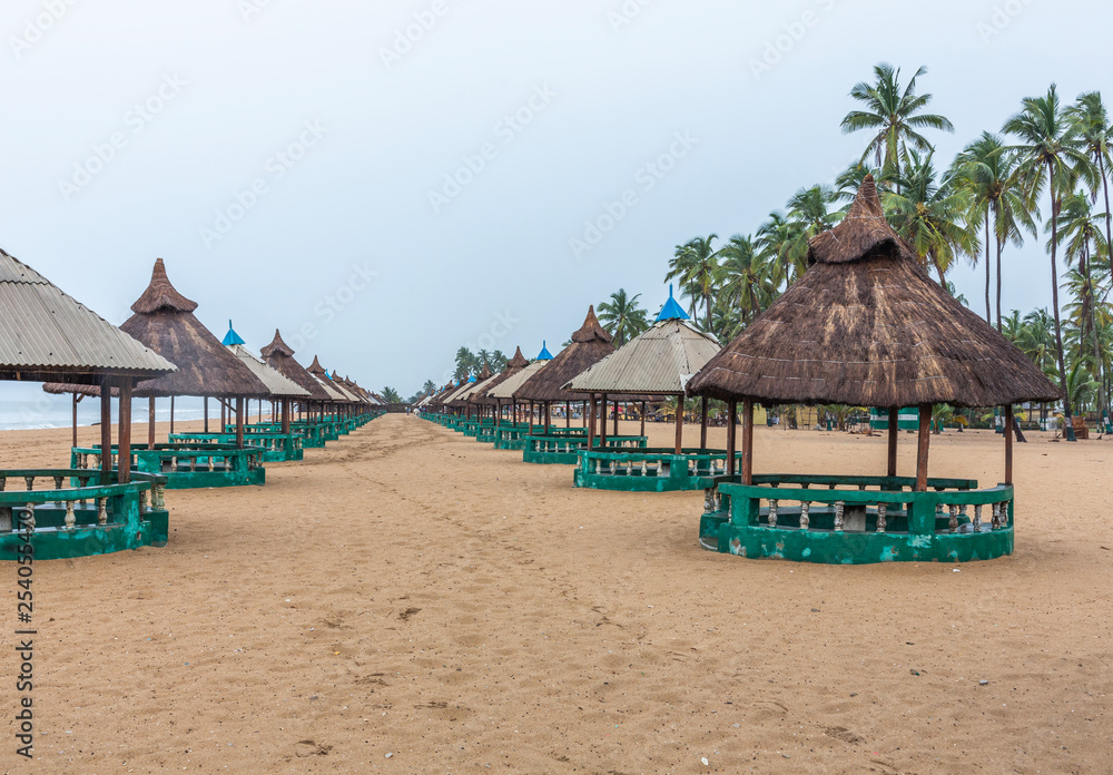 Fototapeta premium Suntan Beach Badagry