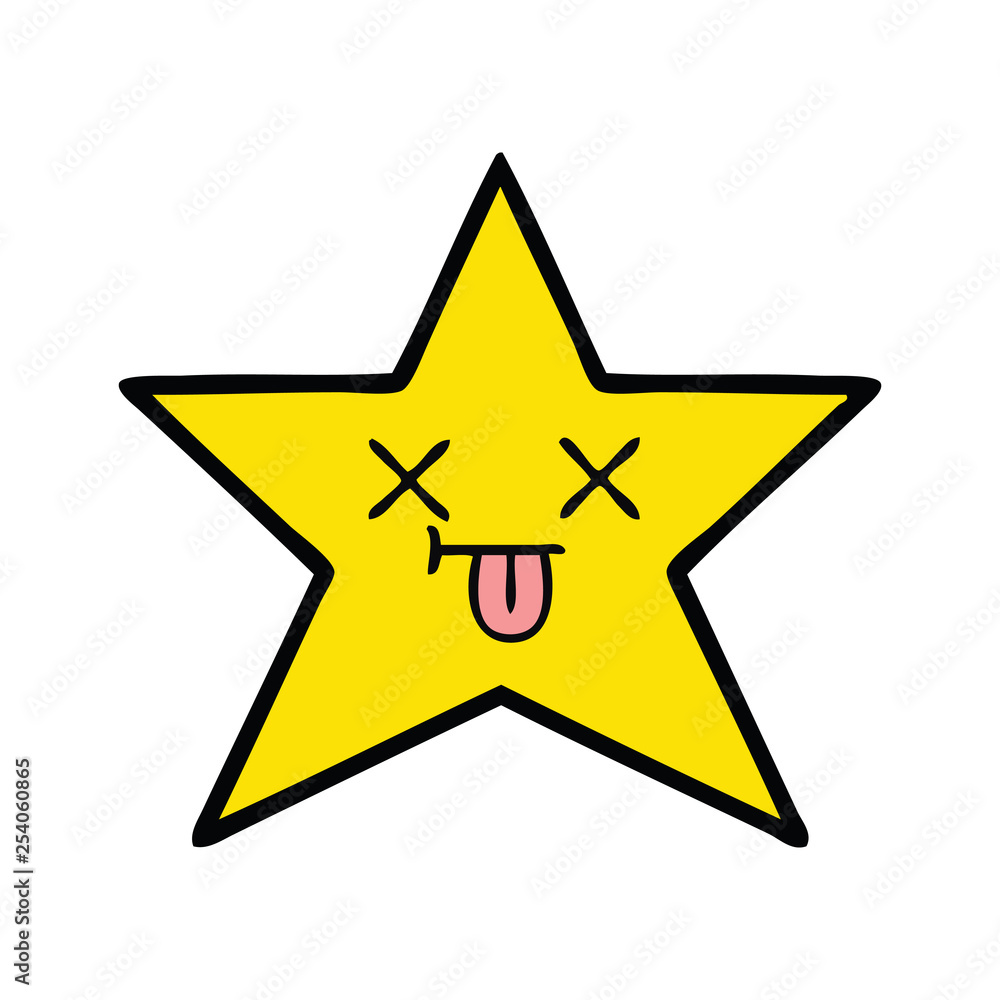 cute cartoon gold star cute cartoon gold star