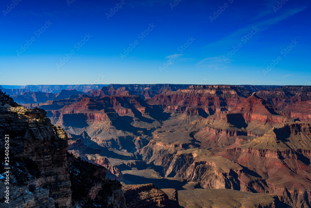 View over the Grand canyon