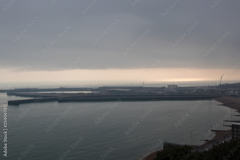 View of Dover Harbour