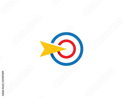 Target icon vector
