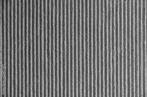 фотографія Surface of the wall with a decorative white plaster
