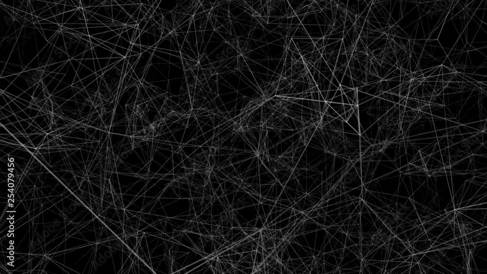 White lines, plexus abstract background 3D rendering. Digital geometric triangles on black background. White lines, plexus abstract background 3D rendering. Digital geometric triangles on black background.