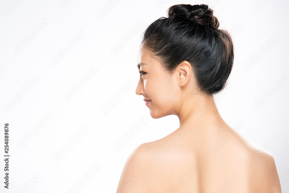 Beautiful Young asian Woman with Clean Fresh Skin Beautiful Young asian Woman with Clean Fresh Skin