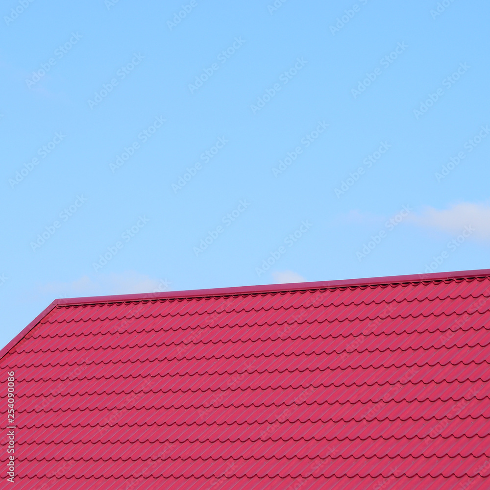 Fototapeta premium Roof metal sheets