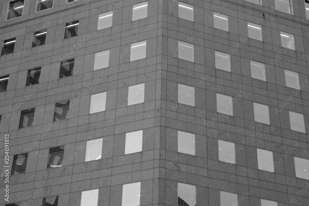 Obraz premium black and white architecture