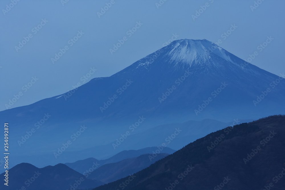 大山　富士山