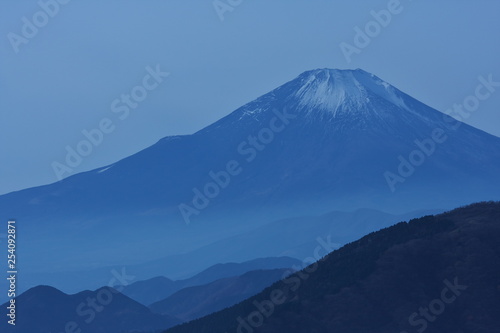 大山 富士山