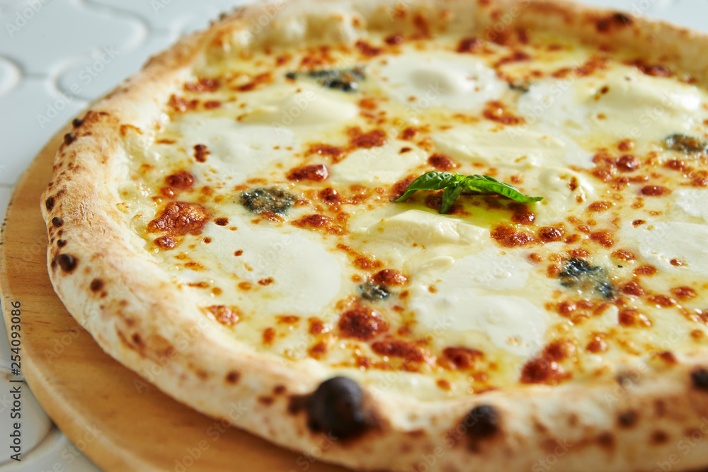 Mozzarella cheese pizza Mozzarella cheese pizza